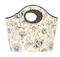 Bucket Tote - Blue Jacobean